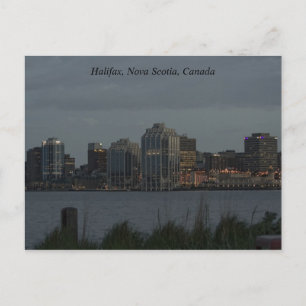 Halifax Harbor-vykort Vykort