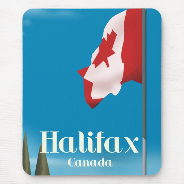 Halifax Kanada Resaaffisch Musmatta (Framsidan)