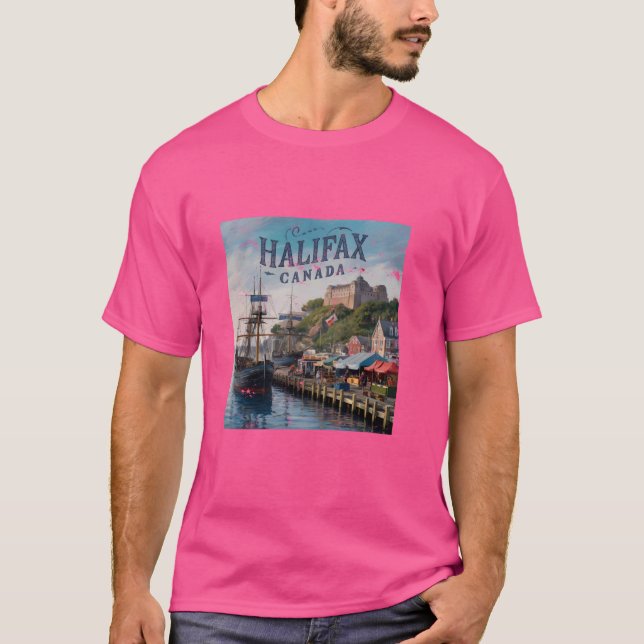 Halifax, Kanada T Shirt (Framsida)