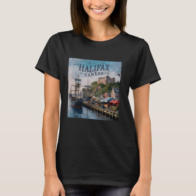 Halifax, Kanada T Shirt (Framsida)