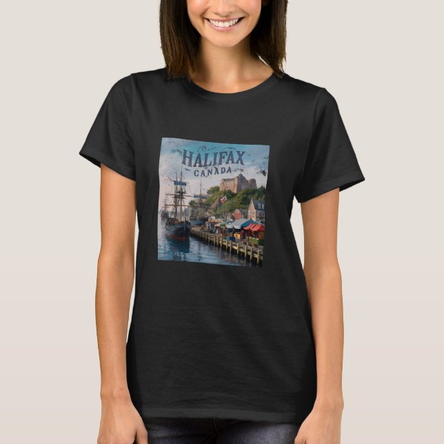 Halifax, Kanada T Shirt (Framsida)