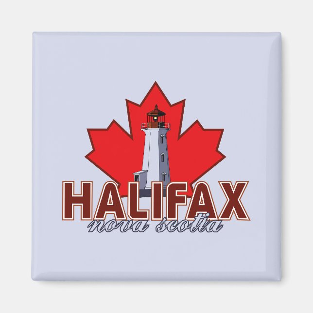 Halifax Lighthouse Magnet (Framsidan)