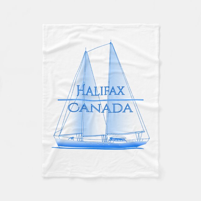 Halifax Nautical Sailing Sailor Fleecefilt (Framsidan)