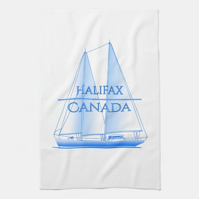 Halifax Nautical Sailing Sailor Kökshandduk (Vertikal)