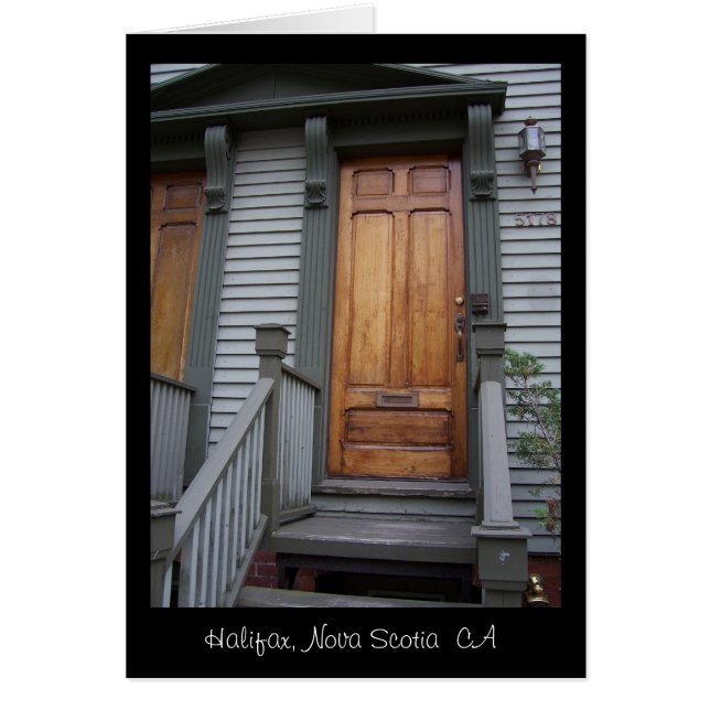 Halifax Nova Scotia Kanada Hälsningskort (Framsidan)