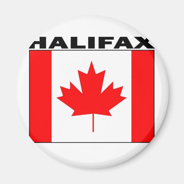 Halifax, Nova Scotia Magnet (Framsidan)