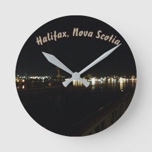 Halifax, Nova Scotia Night Rund Klocka
