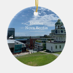 Halifax Nova Scotia Resa Keramisk Ornament