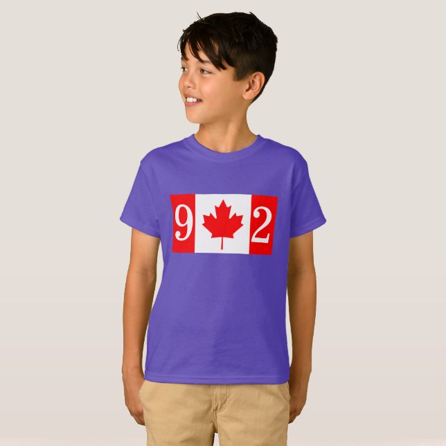 Halifax Nova Scotia shirt 902 Kanada day Shirt T Shirt (Hel framsida)