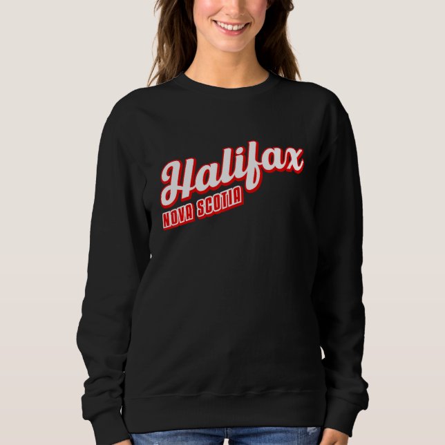 Halifax Nova Scotia T Shirt (Framsida)
