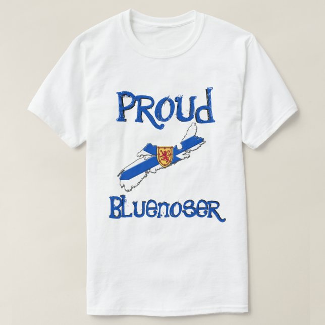 Halifax Nova Scotia T-Shirt Proud Bluenoser (Design framsida)