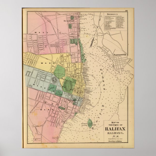 Halifax, NS Poster (Framsidan)