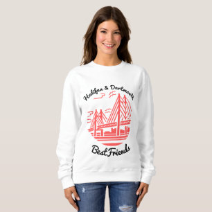 Halifax och Dartmouth Best-vänner Nova Scotia T Shirt