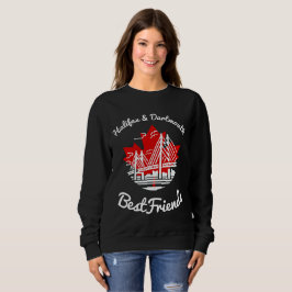 Halifax och Dartmouth Bestkompisars canada-skjorta T Shirt