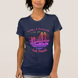 Halifax och Dartmouth Nova Scotia bestkompisar T-S T Shirt