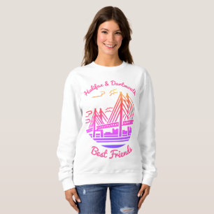 Halifax och Dartmouth Nova Scotia bestkompisar T Shirt
