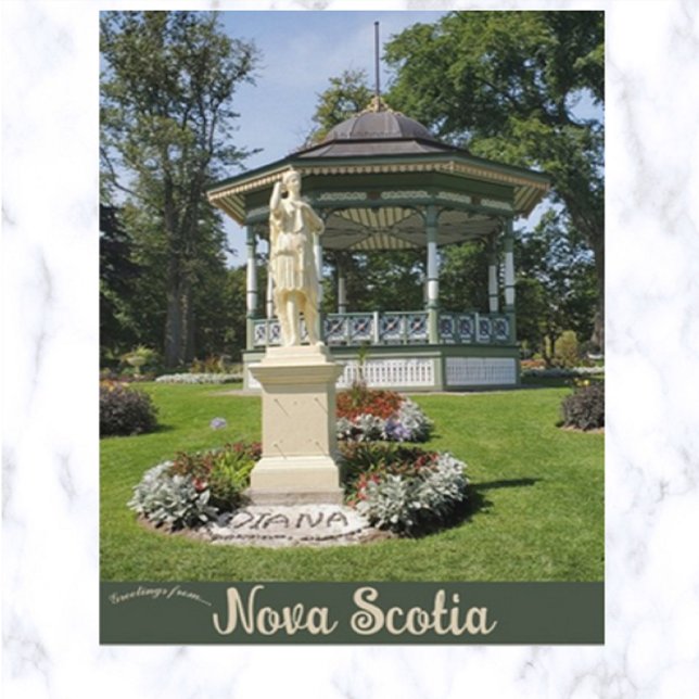 Halifax Public Gardens Nova Scotia vykort (Skapare uppladdad)