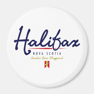 Halifax skrivar magnet