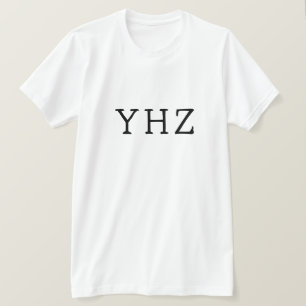 Halifax Stanfield Internationell flygplats YHZ-trö T Shirt