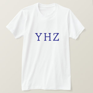 Halifax Stanfield Internationell flygplats YHZ-trö T Shirt