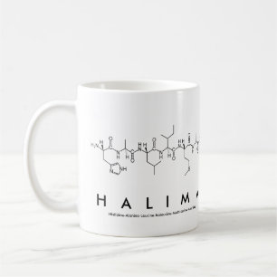 Halima peptide namn mugg