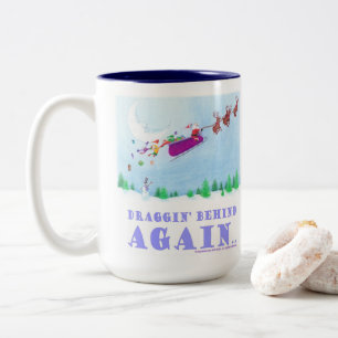 Halka efter igen Två-Tonad mugg
