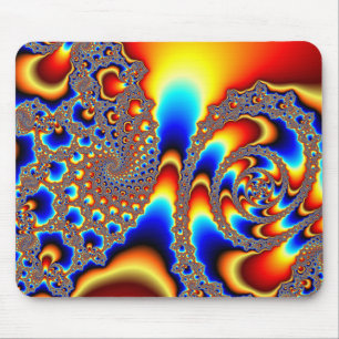 Halkning igenom - av Fractalkonst Musmatta