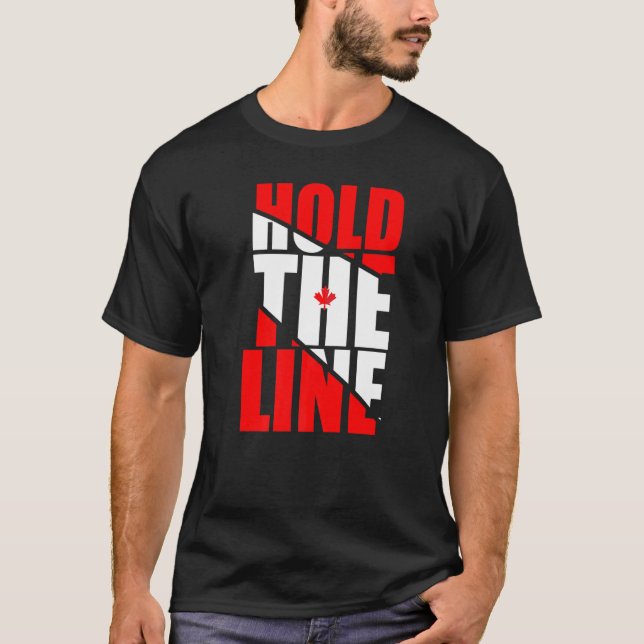 Håll 2022 års lastbilsprotest mot linjefrihet t shirt (Framsida)