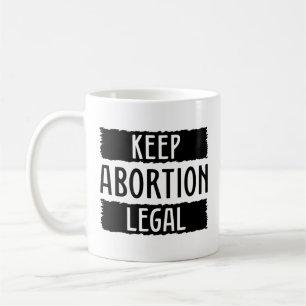 Håll abort lagligt kaffemugg