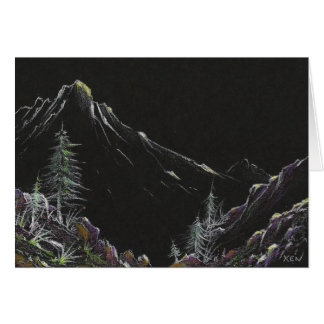 Håll att klättra hälsningskort