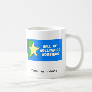 Hall av den Hollywood Hoosiersmuggen Kaffemugg