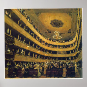 Hall av Gustav Klimt Poster