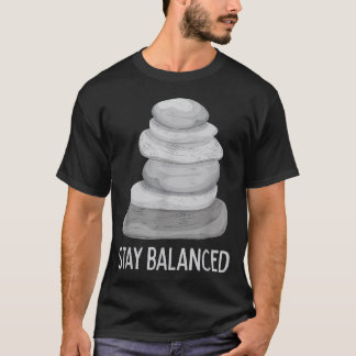 Håll Balansen - Cairn Stenstackningssten Stacker T Shirt