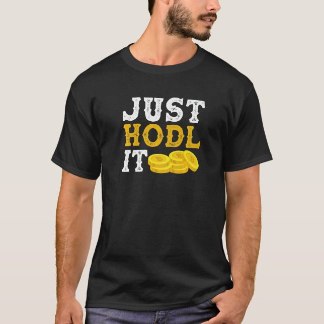 Håll bara i Crypto T Shirt (Framsida)