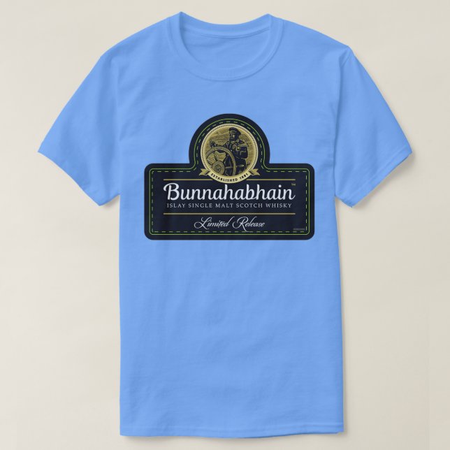Håll bara slottet med Bunnahabhain T Shirt (Design framsida)