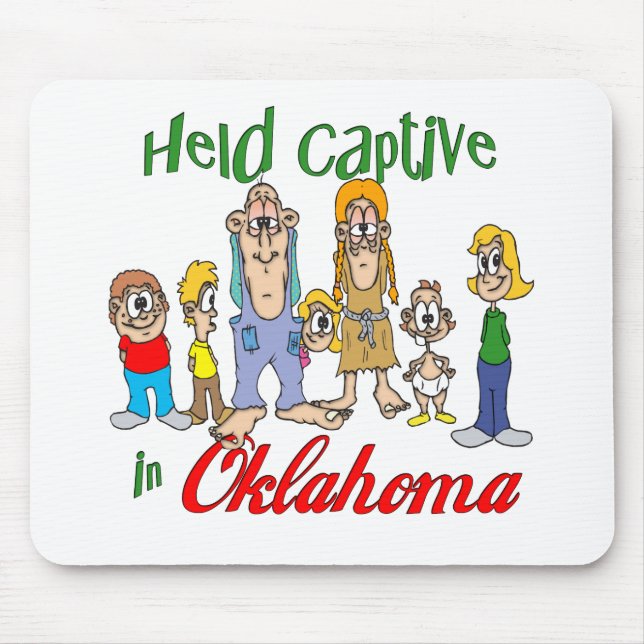 Håll Captive i OKlahoma Musmatta (Framsidan)
