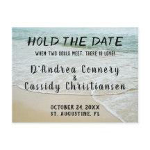 Håll datumet ledigt Bröllopsinbjudan för alla par