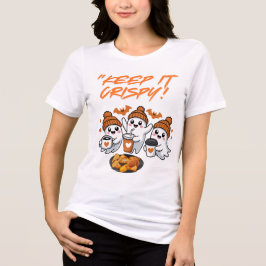 Håll den krispig Rolig Halloween T-Shirt