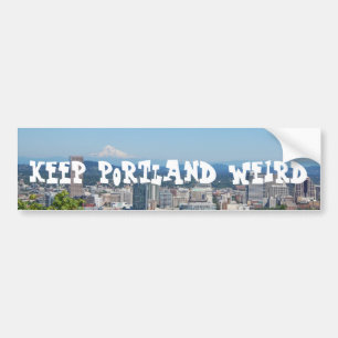 Håll den Portland konstigbildekalet Bildekal