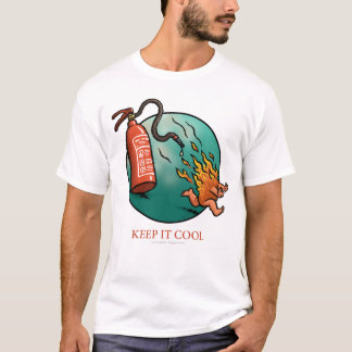 Håll det den kalla skjortan t-shirt