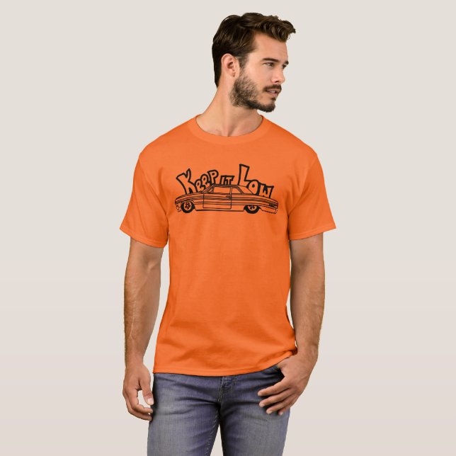 Håll det den låga LowriderImpalaskjortan Tee (Hel framsida)