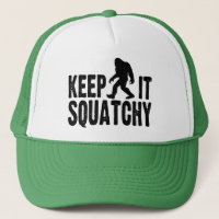 Håll det den Squatchy truckerkepsen