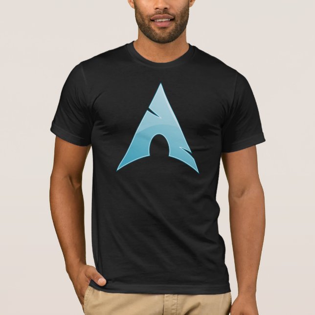 Håll det enkelt, dumt - den ärke- LinuxT-tröja Tee Shirt (Framsida)