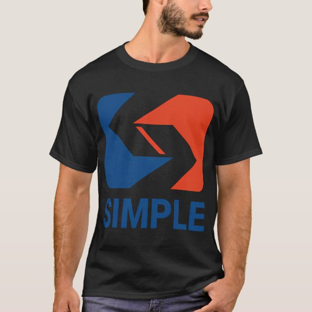 Håll det enkelt t shirt (Framsida)