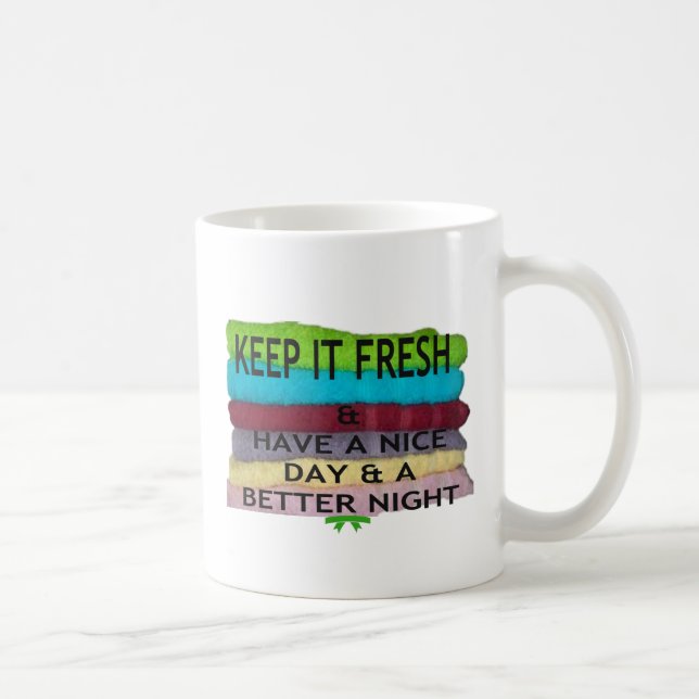 håll det fräscht kaffemugg (Höger)