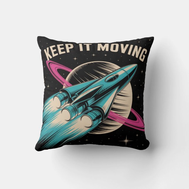 Håll Det I Rörelse Kudde (Baksida)