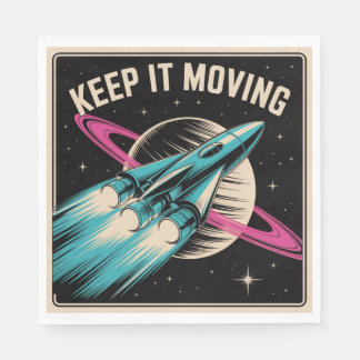 Håll Det I Rörelse Pappersservett