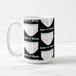 Håll det kort kaffemugg