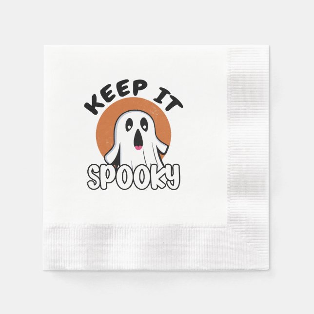 Håll det kusligt pappersservett (Framsidan)