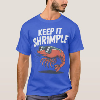 Håll Det Räkfint Coolt Räkor Pun T Shirt